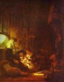 Holy Family 1640 - Harmenszoon van Rijn Rembrandt
