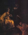 Haman Begging Esther For Mercy 1655 - Harmenszoon van Rijn Rembrandt