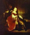Esther Preparing To Iontercede With Assuerus 1633 - Harmenszoon van Rijn Rembrandt