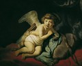 Cupid with the Soap Bubble 1634 - Harmenszoon van Rijn Rembrandt