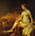 Bathsheba With King Davids Letter 1654 - Harmenszoon van Rijn Rembrandt