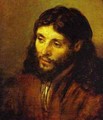 The Head Of Christ 1655 - Harmenszoon van Rijn Rembrandt