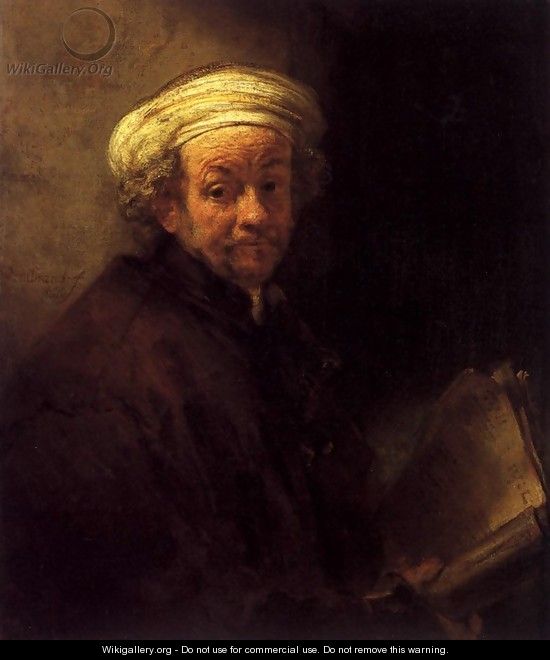Self Portrait as the Apostle Paul 1661 - Harmenszoon van Rijn Rembrandt