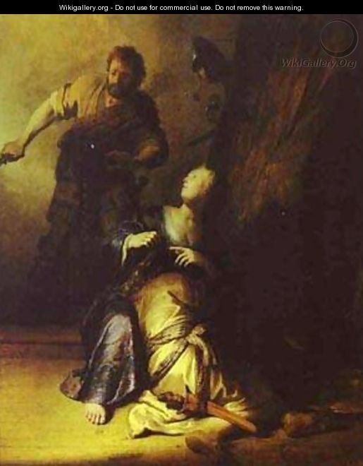 Samson Betrayed By Delilah 1629 30 - Harmenszoon van Rijn Rembrandt