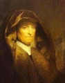 Portrait Of The Artists Mother 1629 - Harmenszoon van Rijn Rembrandt