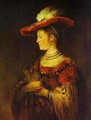 Portrait Of Saskia 1634 - Harmenszoon van Rijn Rembrandt