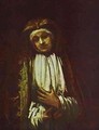 Portrait Of An Old Woman 1661 - Harmenszoon van Rijn Rembrandt