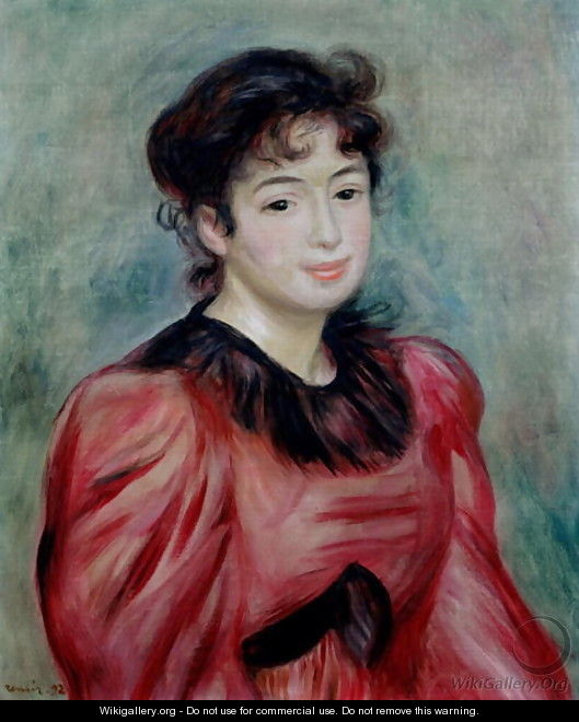 Portrait of Mademoiselle Victorine de Bellio - Pierre Auguste Renoir