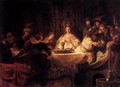 The Wedding of Samson 1638 - Harmenszoon van Rijn Rembrandt