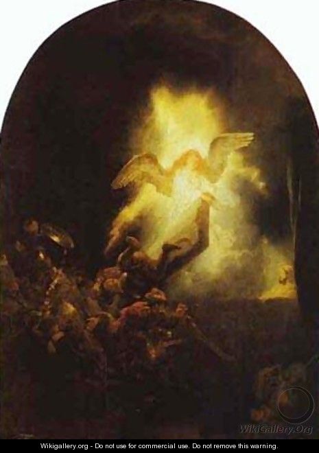 The Resurrection Of Christ 1635-39 - Harmenszoon van Rijn Rembrandt