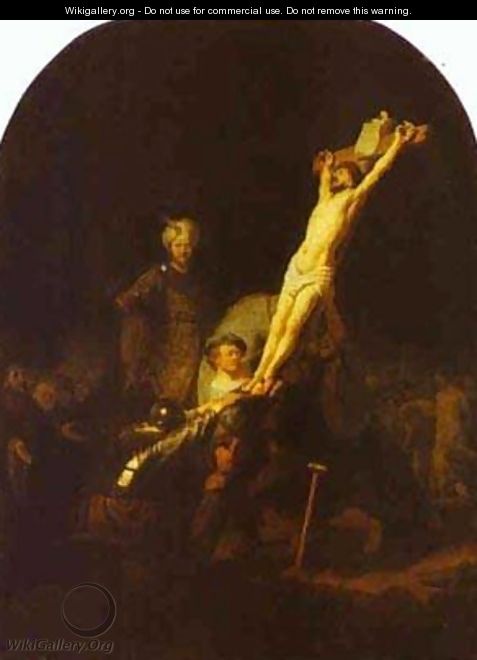 The Raising Of The Cross 1633 - Harmenszoon van Rijn Rembrandt