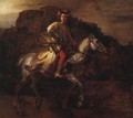 The Polish Rider 1655 - Harmenszoon van Rijn Rembrandt