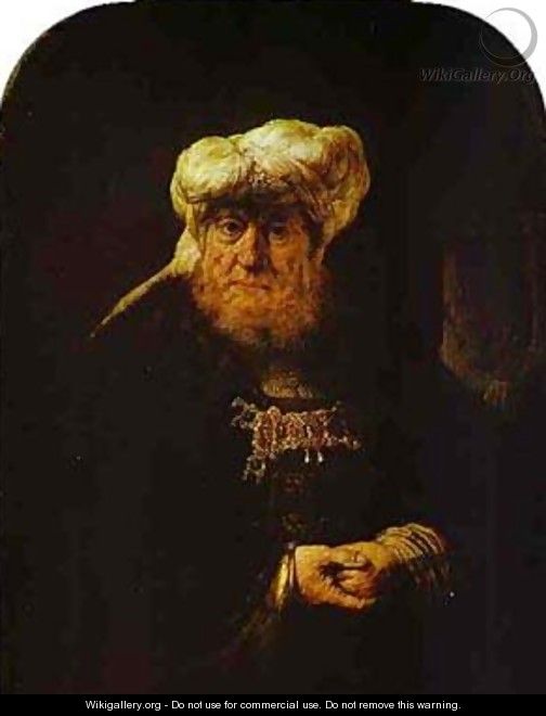 The King Uzziah Stricken With Leprosy 1635 - Harmenszoon van Rijn Rembrandt