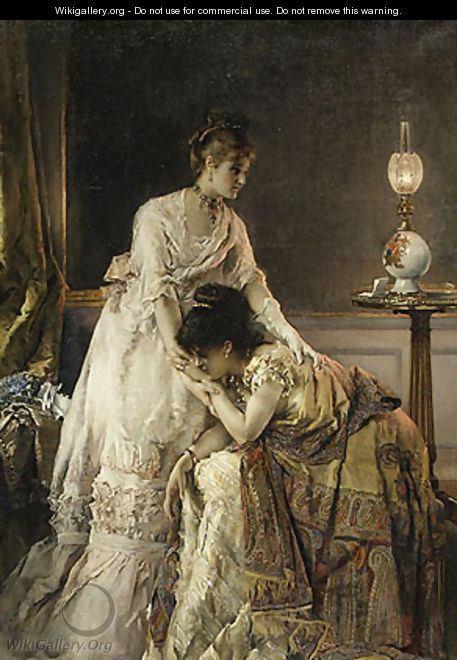 After the Ball 1874 - Alfred Stevens