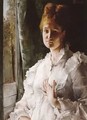 Portrait of a Woman in White - Aime Stevens