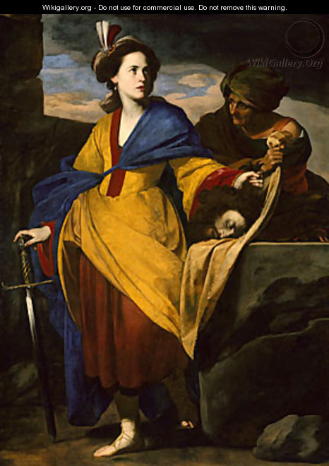 Judith with the Head of Holofernes ca 1630 - Massimo Stanzione
