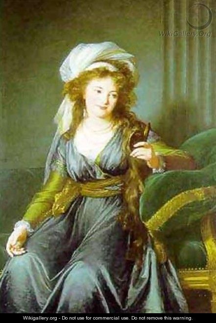 Portrait Of Countess Catherine Skavronskaya - Elisabeth Vigee-Lebrun