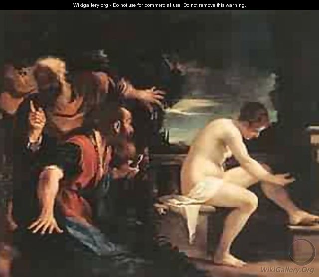 Susanna And The Elders 1617 - Guercino