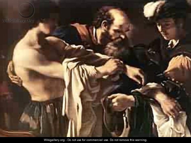 Return Of The Prodigal Son 1619 - Guercino