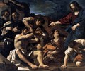 Raising of Lazarus 1619 - Guercino