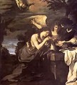 Magdalen And Two Angels 1622 -  Guercino