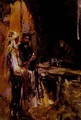Buying A Dagger 1889 - Bernardo Strozzi