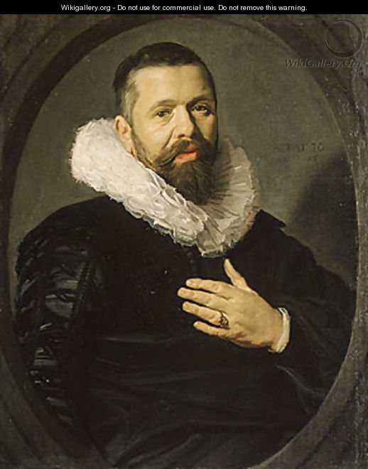 Portrait of a Bearded Man with a Ruff 1625 - Frans Hals