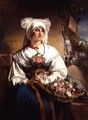 A Trieste Flowergirl - Jean-Francois Portaels