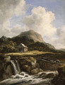 Mountain Torrent probably 1670s - Jan van Goyen