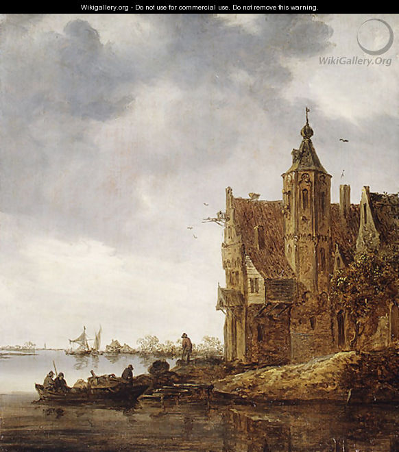 Country House near the Water 1646 - Jan van Goyen