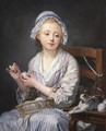 The Wool Winder 1759 - Jean Baptiste Greuze