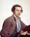 Portrait of the Painter Laurent Pecheux - Jean Baptiste Greuze
