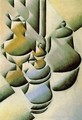 Still Life with Oil Lamps 1911-1912 - Juan Gris