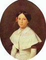 Portrait Of A Student Of Smolny Institute For Young Ladies 1851 - Fedor Mikhailovich Slavyansky