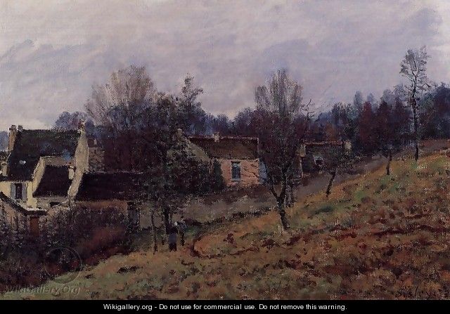 Autumn in Louveciennes 1873 - Alfred Sisley