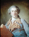 Portrait of Jean Georges Noverre - Jean-Baptiste Perronneau