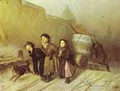 Troika Apprentice Workmen Carrying Water 1866 - Vasily Perov