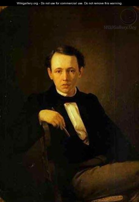 Self Portrait 1851 - Vasily Perov