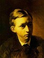 Portrait Of The Painter Nikolai Kasatkin 1876 - Vasily Perov