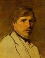 Portrait Of The Artist Illarion Prianishnikov 1860s - Vasily Perov