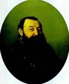 Portrait Of Nikolai Rezanov 1868 - Vasily Perov
