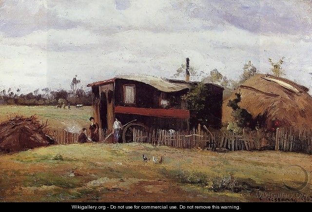La Route 1870 - Camille Pissarro