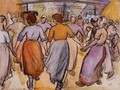 La Riviere aux Saules Eragny 1888 - Camille Pissarro