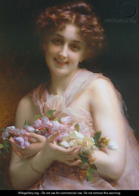 Flowers - Etienne Adolphe Piot