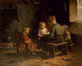 The Reading Lesson - Evert Pieters