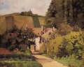 Village Street Pontoise 1868 - Camille Pissarro