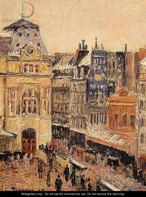 View of Paris 1897 - Camille Pissarro