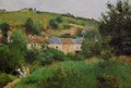 The Village Pathway 1875 - Camille Pissarro