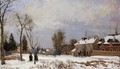 The Rising Path Pontoise 1875 - Camille Pissarro