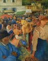 Poultry Market Pontoise 1892 - Camille Pissarro